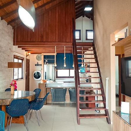 Apartamento Peixe Boi - pé na areia com vista frontal e total para o mar Barra Grande  Extérieur photo