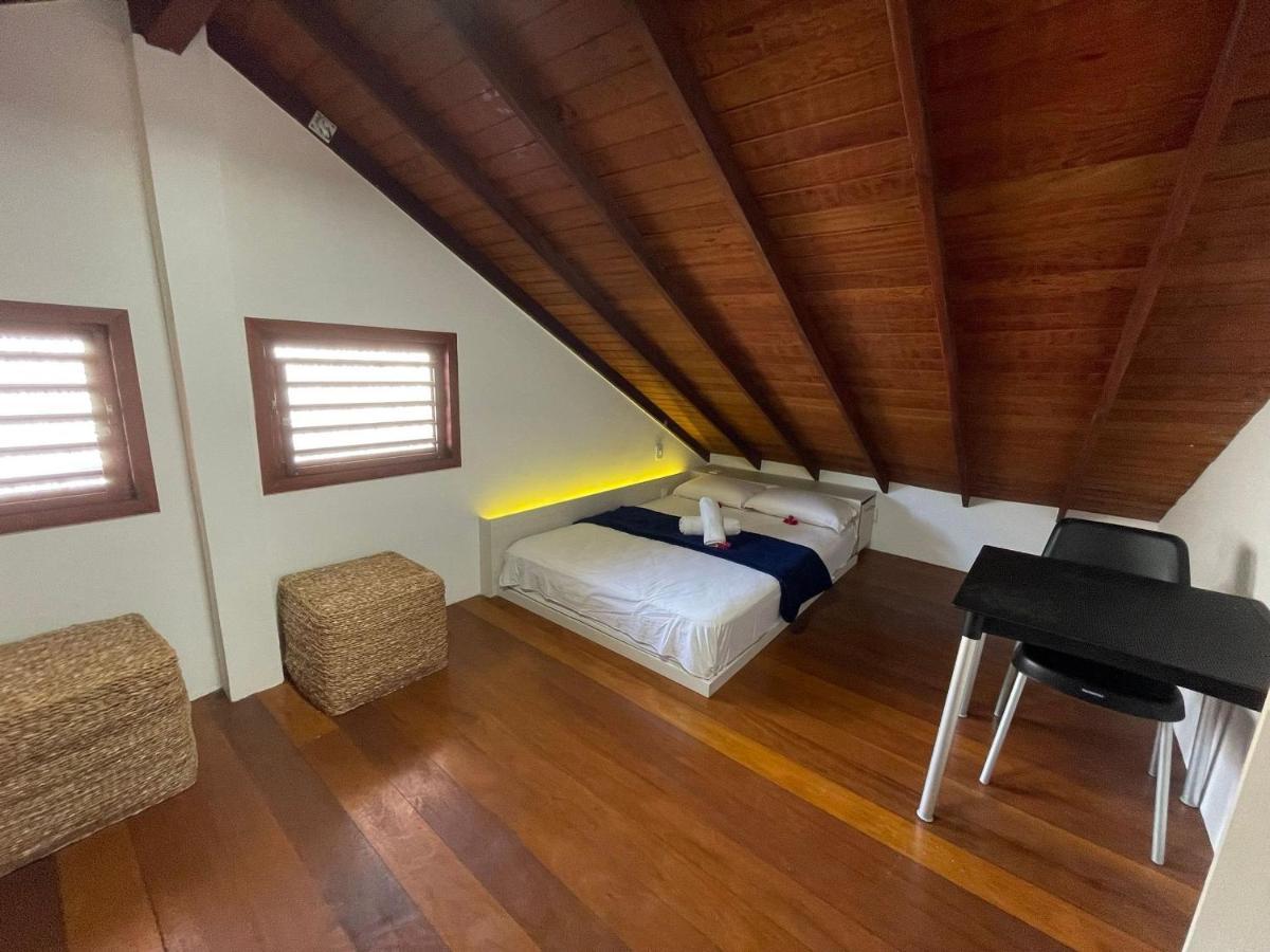 Apartamento Peixe Boi - pé na areia com vista frontal e total para o mar Barra Grande  Extérieur photo