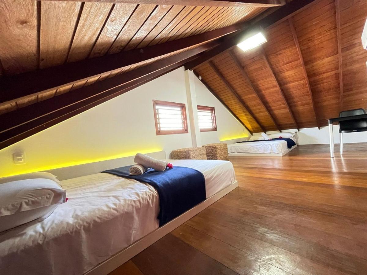 Apartamento Peixe Boi - pé na areia com vista frontal e total para o mar Barra Grande  Extérieur photo